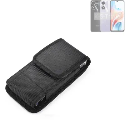 Produktbild von Holster Gürteltasche kompatibel mit Oppo A2m Holster Gürtel Tasche wasserabweisend Handy Hülle Schutz Hülle Outdoor schwarz K-S-Trade