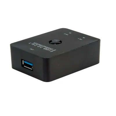 Produktbild von VALUE Manueller USB 3.2 Gen 1 Switch, 2 Ports