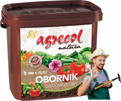 Zdjęcie produktu dla Nawóz naturalny obornik dżdżownicowy 5L Do drzew i krzewów