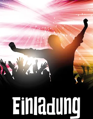 Produktbild von Einladung Geburtstag  Mehrstückpackung  5 Einladungskarten im Format 1