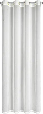 Produktbild von Eurofirany 460572, Durchscheinend, Weiß, Muster, Polyester, Ring, 85 g/m²