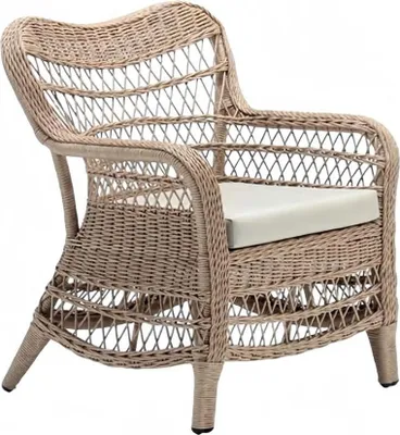 Immagine prodotto di Poltrona Design Terrazza Divano Divano Seduta Rattan Rivestimenti Seduta Relax