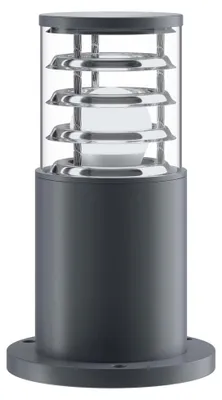 Obrázek produktu pro Stojací lampa, vstupní, šedá, IP54, patice E27, V 25cm