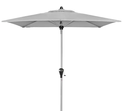 Produktbild von doppler Active Auto Tilt Kurbelschirm Sonnenschirm  210x140 cm Hellgrau Grau
