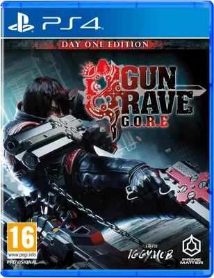 Obrázek produktu pro Hry pro Playstation Ps4 Gungrave Gore Day One Edition Transparent PAL Transparent PAL
