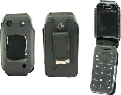 Zdjęcie produktu dla Pokrowiec ochronny Nokia 2720 Flip Bag Leather z klipsem na pasek