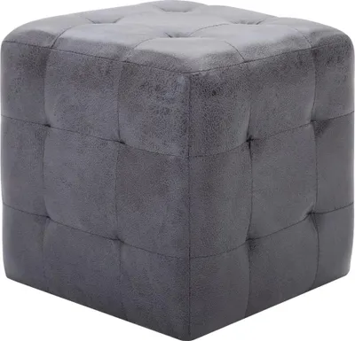 Obrázek produktu pro vidaXL Noční stolky 2 ks. Šedé 30x30x30 cm Velur