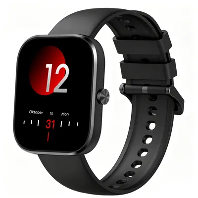 Produktbild von Sytifro Smartwatch Damen Herren, 1,83'' HD-Display, Fitness Tracker, Sportuhr mit 150+ Sportmodes, IP68, Kompatibel mit iOS und Android, schwarz