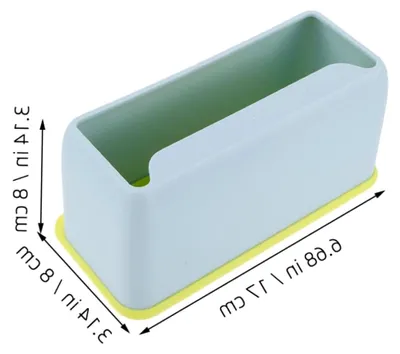 Produktbild von 4 Aufbewahrungsboxen für Katzenstreuschaufeln aus robustem Kunststoff, kompakt und leicht mit praktischem Schaufelhalter für Katzenstreu und Müll