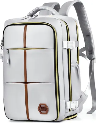 Obrázek produktu pro eCa PL180 Elegantní cestovní batoh / kabinové zavazadlo, 25 l, 42 x 28 x 21 cm, šedá
