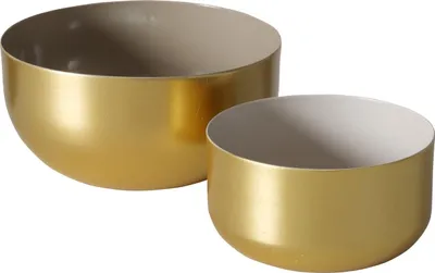 Produktbild von Goldene dekorative Schalen, 2er-Set