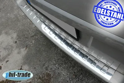 Produktbild von Ladekantenschutz Edelstahl chrom für OPEL ZAFIRA B | 2005-2014 | mit Abkantung