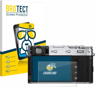 Produktbild von BROTECT Schutzglas für Fujifilm X100V Schutzfolie Panzer Folie Glas Display Schutz klar