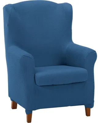 Image de Housse de fauteuil inclinable, réglable, élastique, 100% matière, pour salon