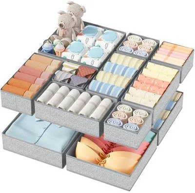 Immagine prodotto di Set di organizer - soluzioni di archiviazione versatili - Set da 12 pezzi - materiale di alta qualità