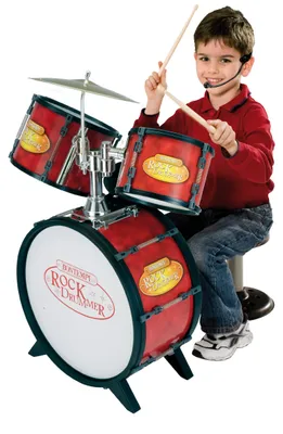 Elektronische Drum mit 3 Tasten, Musikinstrument für Kinder