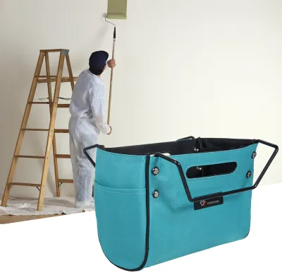 Produktbild von PENGGONG Teleskopleiter-Tasche, Haushaltstechnik-Leiter-Fischgrätenleiter Tragetasche, Allzweck-Werkzeugtasche mit wasserdichtem 600D Oxford-Stoff