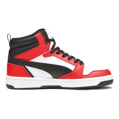 Produktbild von Puma Rebound v6 White Black-For All Time Red Größe EU 40,5