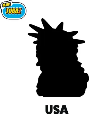 Obrázek produktu pro Cestovní figurka Tubbz Mini PVC USA 5 cm