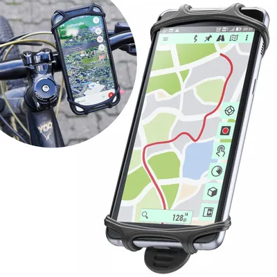 Image de Support vélo pour smartphone Noir (60311)