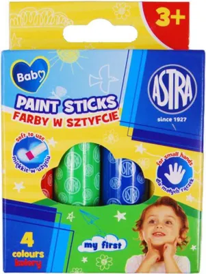 Produktbild von Jumbo Stick malt 4 Farben Astra Baby