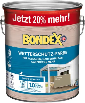 Produktbild von Bondex Wetterschutzfarbe marehalm 3 L