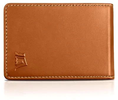 Produktbild von Geldbörse - Minimalistische Geldbörse für Männer mit Bargeldfach & Kartenzugband - Hält 1-15 Karten, schlank und stilvoll, safrangelb, Cash Pocket 2.0, Premium