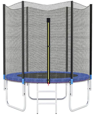 Produktbild von Outdoor-Trampolin mit Sicherheitsnetz, ?180 cm, fš¹r Kinder und Erwachsene