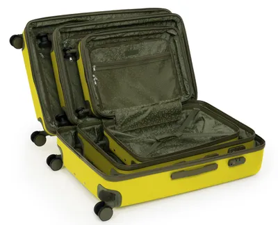 Immagine prodotto di HAUPTSTADTKOFFER - Spree - Trolley di medie dimensioni con estensione, valigia per il check-in, valigia rigida in ABS, 65 cm, TSA, 74 litri,Lemon