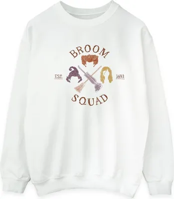 Produktbild von Disney - "Hocus Pocus Broom Squad 93" Sweatshirt für Herren BI20577 (L) (Weiß)