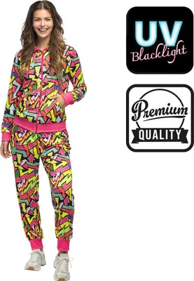 Produktbild von Boland 6886422, Ausgefallener Anzug, Erwachsener, Weiblich, L, Polyester, Reißverschluss