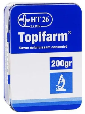 Obrázok produktu pre HT26 – Exfoliačné mydlo Topifarm na zosvetlenie pleti | 200 g