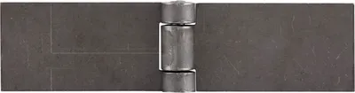Produktbild von Anschweißscharnier mit festem Stift, 200 x 50 x 5mm,Rollen ø 18,5mm,Stahl blank