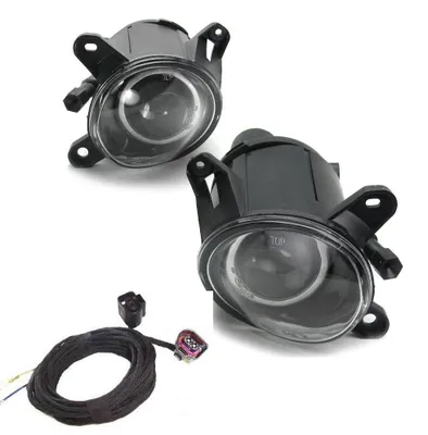 Nebelscheinwerfer Klarglas H3 Birnen + Kabelbaum für VW Passat 3BG B5 2000-2005 – Produktansicht