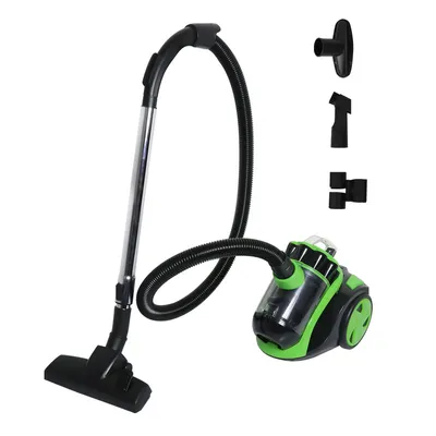 Image de Hengda Aspirateur cyclonique sans sac 900W puissant 3L volume de poussière ménage Aspirateur compact léger Filtre HEPA vert