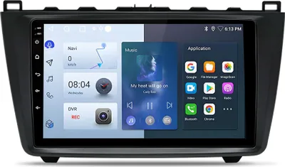 Zdjęcie produktu dla android13 Carplay Andriod Auto 6+128G Für Mazda 6 GH 2007-2012 Autoradio GPSnavi BT Android auto SWC DAB+ wifi 8Kern 4G SIM