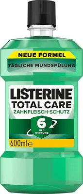 Zdjęcie produktu dla Listerine, Total Care, Płyn do płukania jamy ustnej, 600ml (PRODUKT Z NIEMIEC)