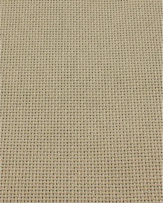 Image de Permin Precut 14 ct. Aida 357 couleur 140 Nature light, tissu de point de croix 43x50 cm