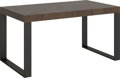 Produktbild von ITAMOBY - Ausziehtisch 160/420x90 cm Tecno Nussbaum Tischbeine Anthrazit