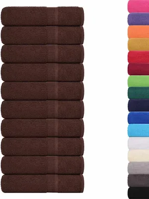 Immagine prodotto di Asciugamani da doccia FROGN 10 pz Marrone 70x140 cm 360 g/m²