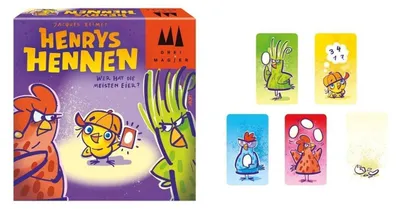Productafbeelding van Drie tovenaars: Henry's kippen