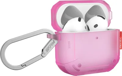 Obrázek produktu pro SKINARMA Mecha CE pouzdro pro AirPods 4 Fuchsia