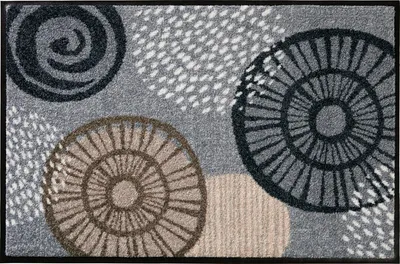 Produktbild von Erwin Müller Fußmatte Neuwied" silber/braun 40x60 cm"