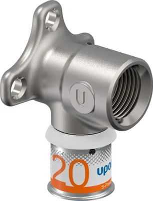 Obrázok produktu pre UPONOR S-Press PLUS, stenová doska, M 20-Rp1/2"FT, 1 ks.