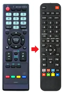 Produktbild von Fernbedienung passend für ORION 076R0SK011 | 32PL690H | TV24LB870H