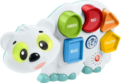 Immagine prodotto di Fisher-Price BlinkiLinkis orso polare forme giocattolo educativo, giocattolo per bambini