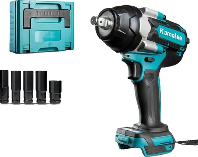 Immagine prodotto di Avvitatore elettrico a impatto, coppia 1800 Nm, motore brushless, senza batteria, plastica B, UE