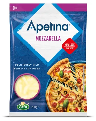 Zdjęcie produktu dla Apetina Mozzarella 200 g / wiórki