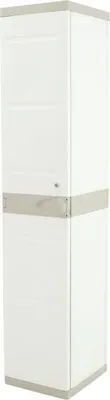 Immagine prodotto di Armadio, alto, 1 anta, larghezza 35 cm, altezza 180 cm, plastica, bianco