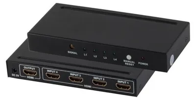 Produktbild von S/CONN 05-02004, HDMI, HDMI, Schwarz
